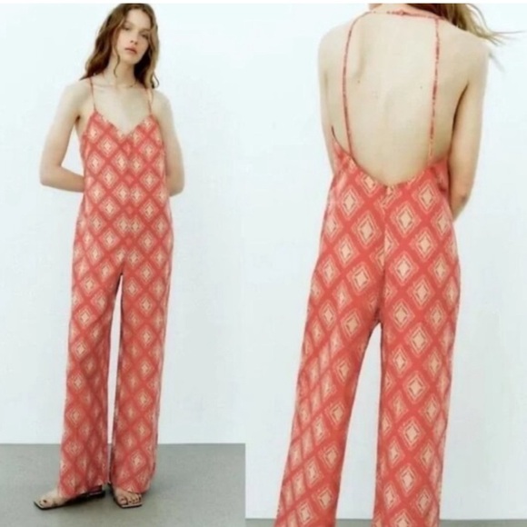 Zara The Jami Jumpsuit NWT Small - Picture 1 of 5